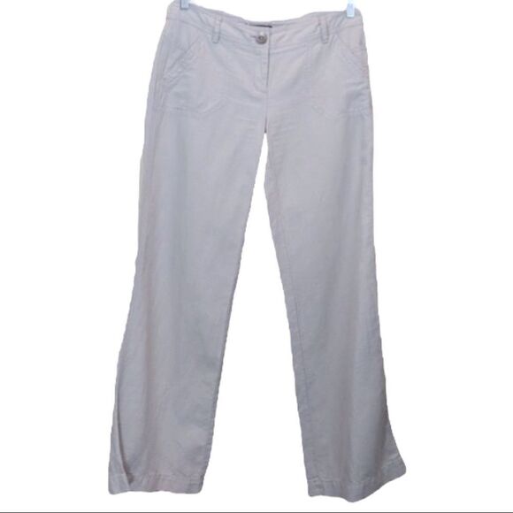 Outback Red Linen Drew Fit Pants 6 - Picture 1 of 9
